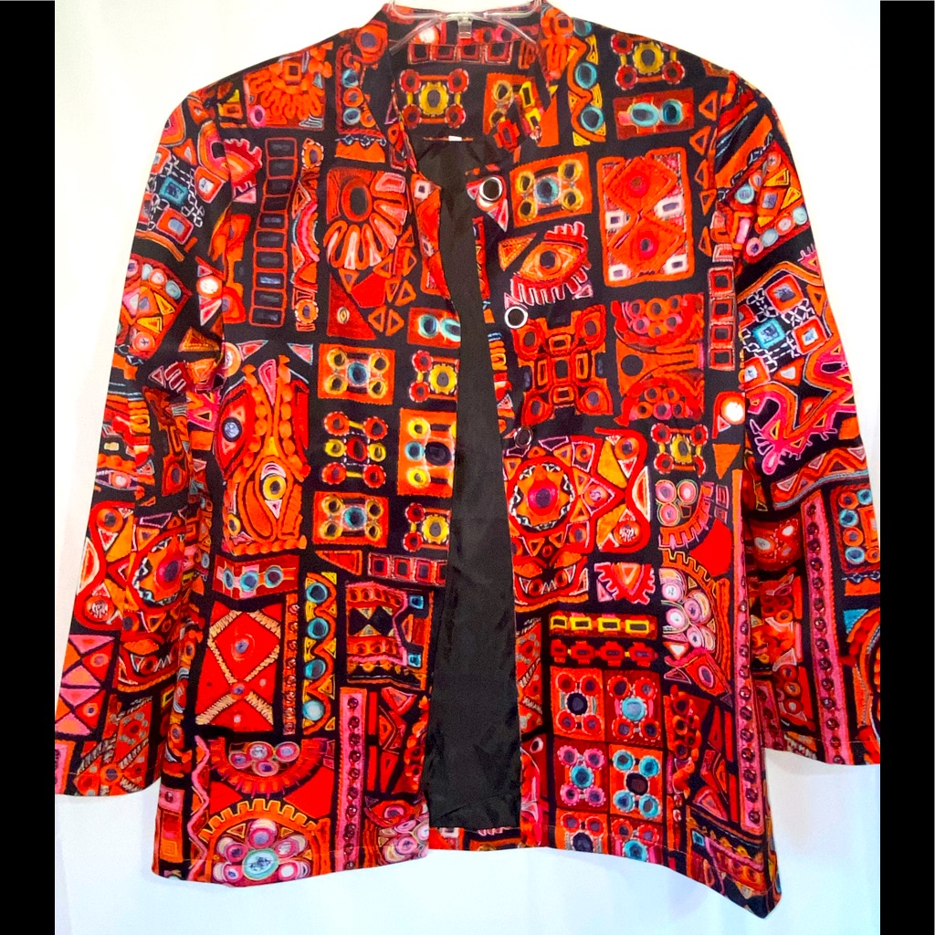 Beautiful Silky Feel Fully Lined Jacket. Size M